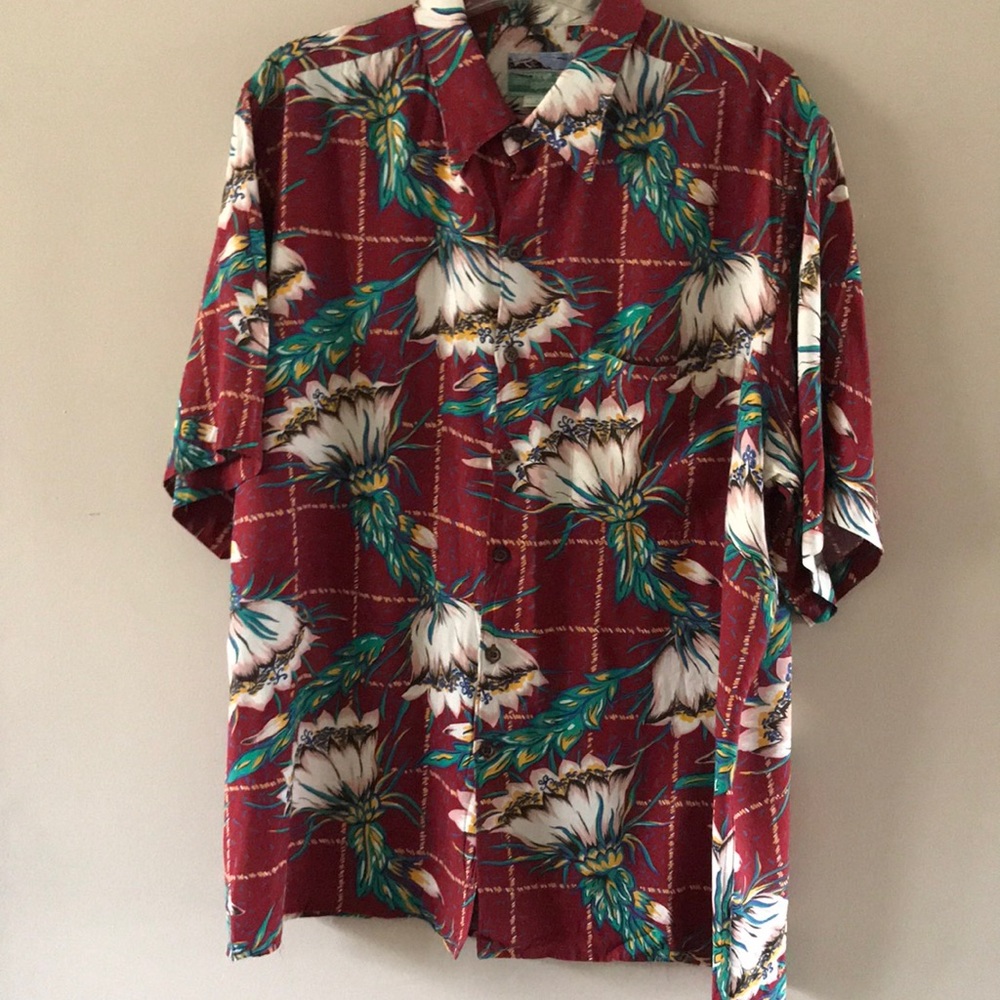 reyn spooner Hawaiian Shirt Size Large